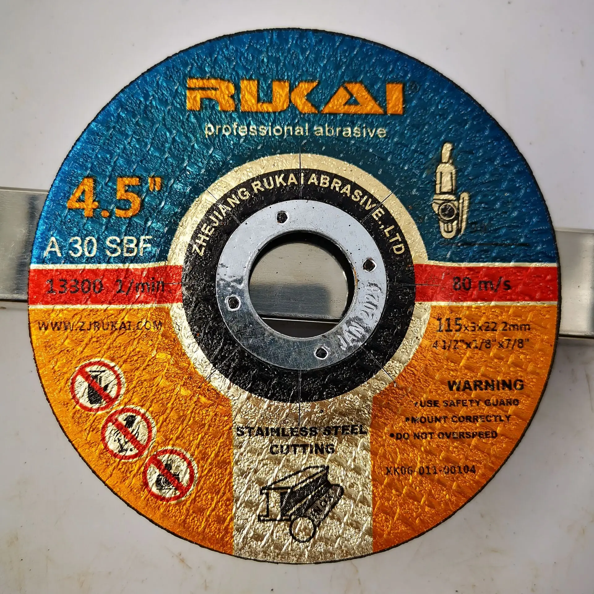 rukai series abrasive cutting disc grinding wheel