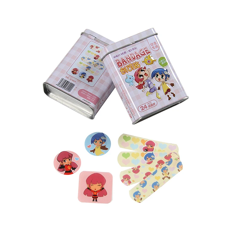 Cartoon Adhesive Bandage/Custom Printed Band Aids/Wound Plaster for Kids