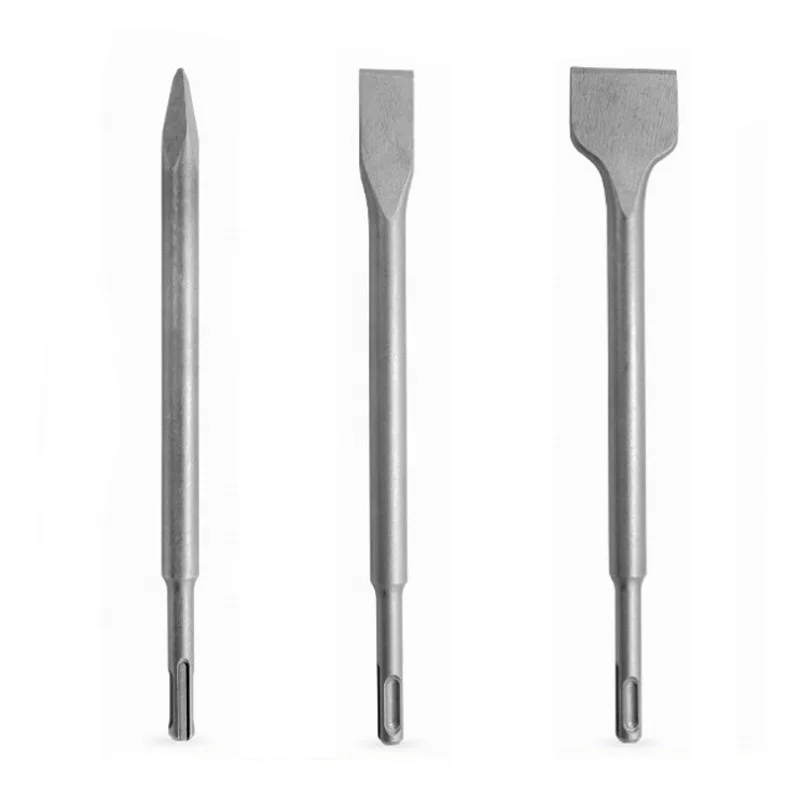 High Quality 40 cr SDS Plus/Max concrete bull point/spade/flat Rotary Hammer Tungsten Drill Chisel