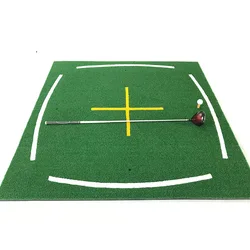 2022 new portable double batting mat double batting mat course teaching batting mat golf supplies