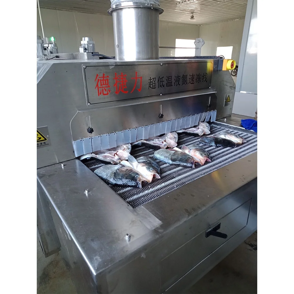DJL fish shock tunnel freezer for quick freezing  factory blast freezer  ultra low temperature freezer