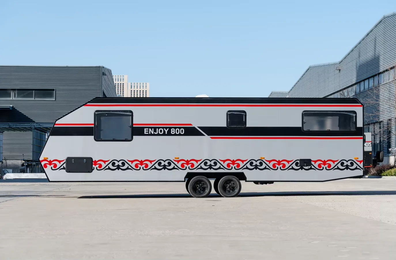 Sharefer Leisure Camper 24ft camping Caravan for 5-6 people Off Road Caravans Off road Camper Trailer