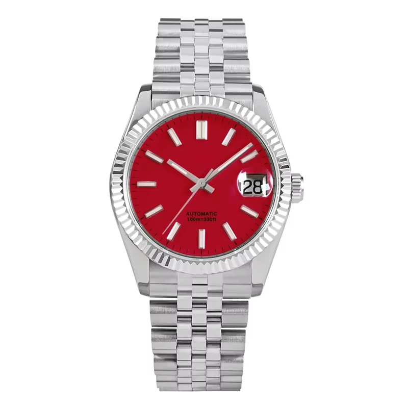 GZ Customized Logo Simple Automatic Mechanical 200M Diver 316 Stainless Steel Calendar Illuminated Luxury Mechanical Watch For M
