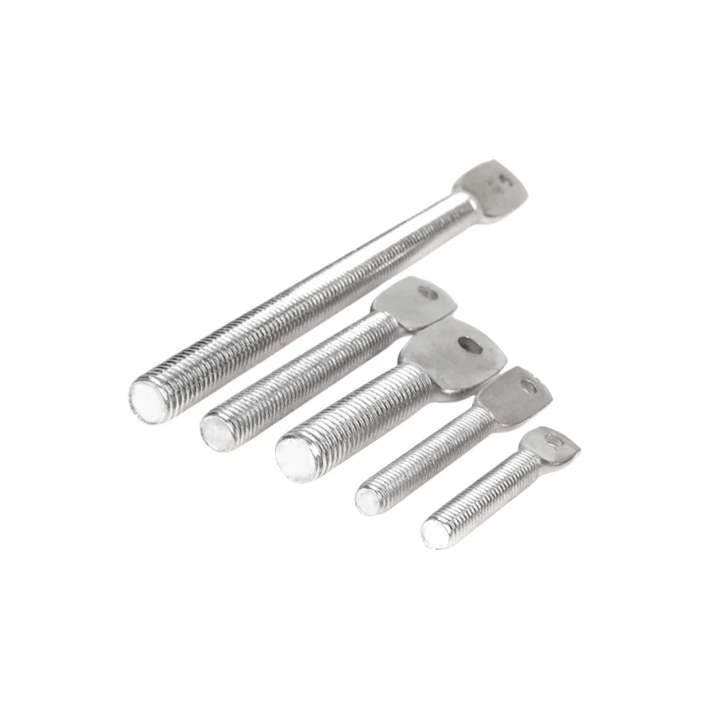 Factory Manufacturing Stainless Steel Large flat head bolt Custom M4 M6 M8 M12 M16 M18 flat head bolt