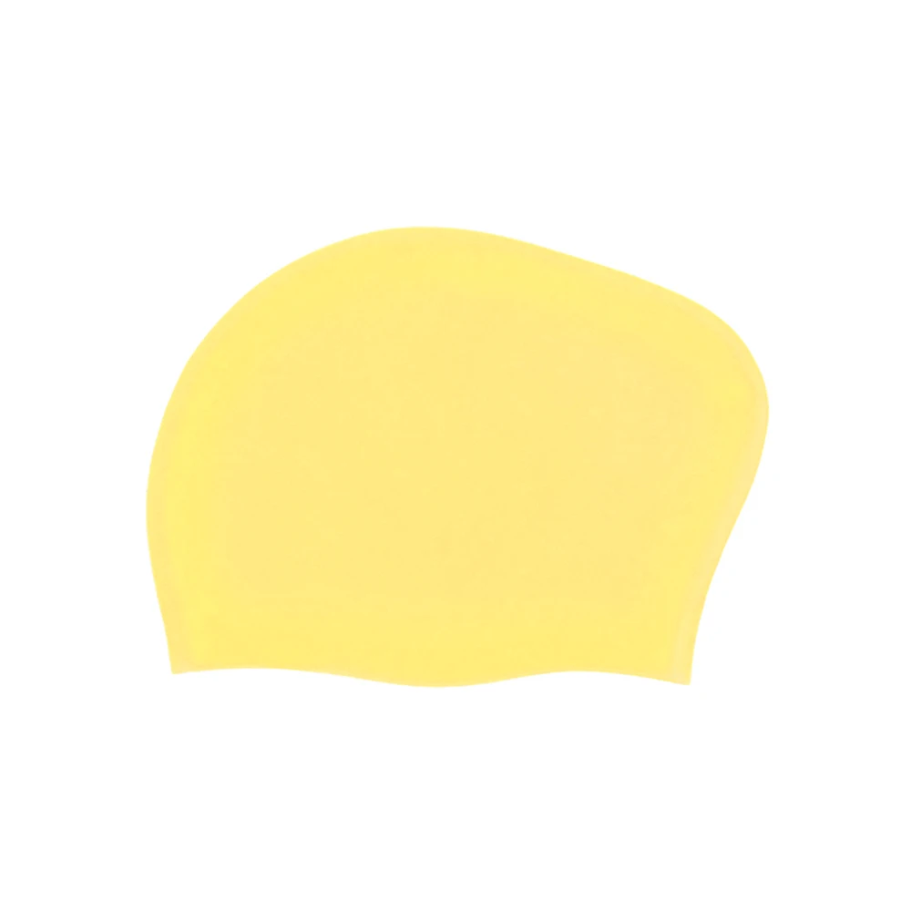 ZLF пользовательские женские плавательные шапки с длинными волосами Мягкие Водонепроницаемые силиконовые плавательные кепки CP-10