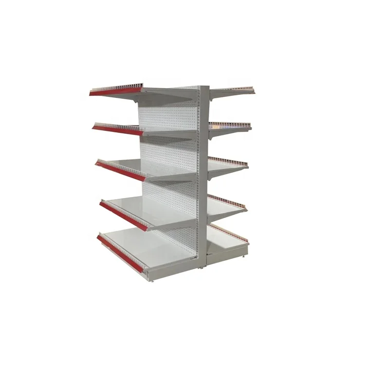 Customized Metallic Gondola Shelf Supermarket Shelf Wholesale Gondola Shelving