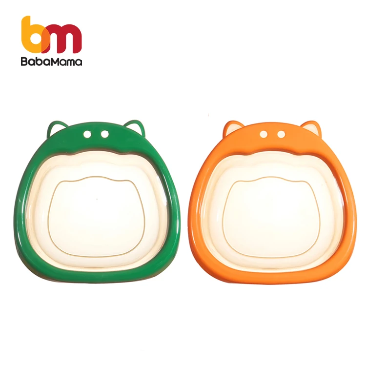 Plastic Transparent  Baby Washing Proof Face Foot Wash Basin