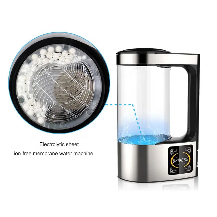 
 Поколение водорода, чайник для создания водорода, антивозрастной кувшин и водородный чайник для бытового использования  