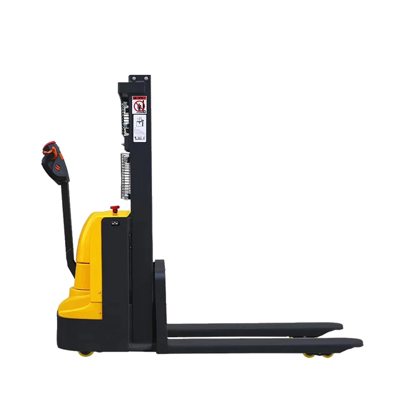 Manual Pallet Lifter Electric Forklift Truck 1000kg 1500kg 2000kg Walking Electric Stacker Electric Forklift