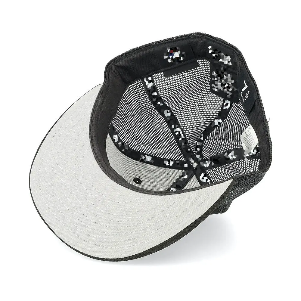 3D вышитая шляпа 6 панелей с пользовательским логотипом вышивка сетчатая бейсболка кепка для мужчин
