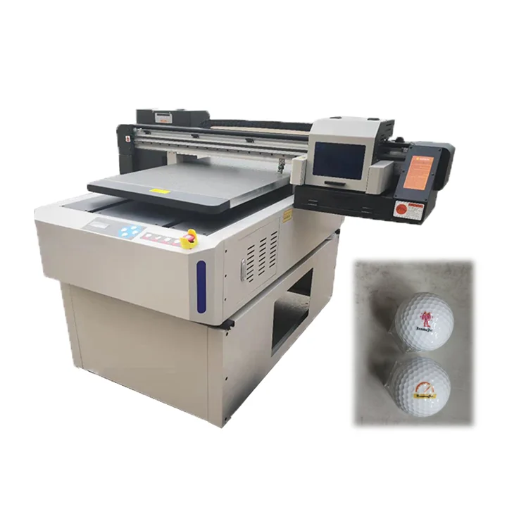 Wide-format  Customize Field Hockey Softball 60x90cm EP-I3200 Printheader UV LED Flatbed Digital Printers  for Printing shops