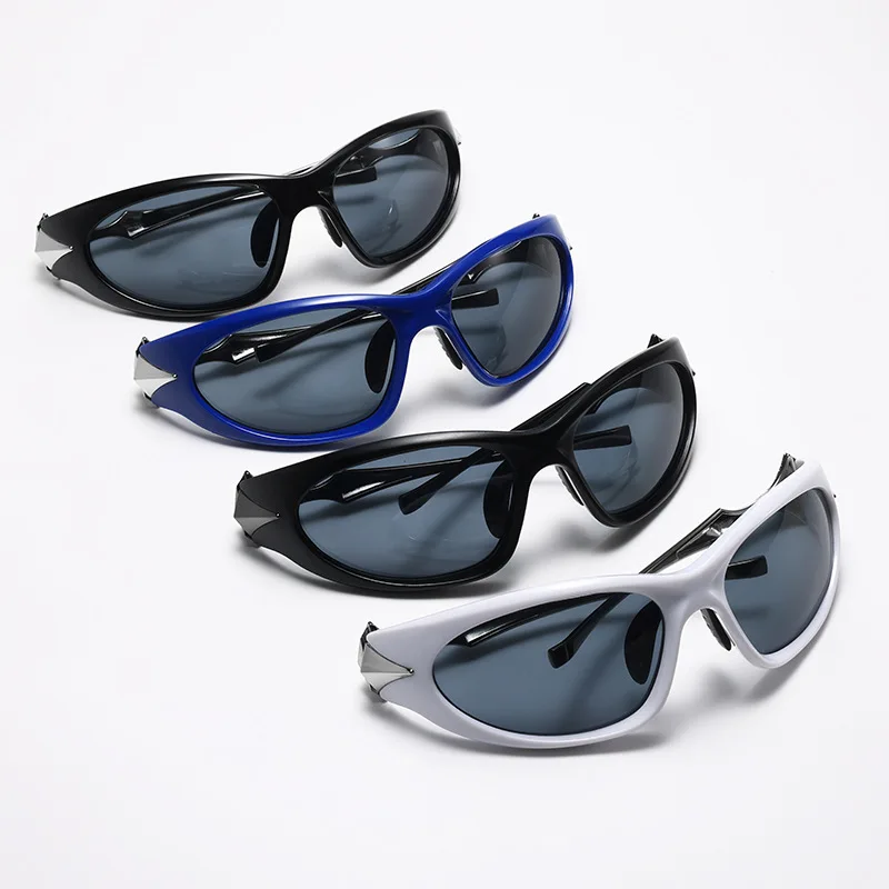 Steampunk Sunglasses Women Mirror Sports Sun Glasses Men UV400 Punk 2024 Shades Colorful Fashion Eyewear Gafas De Sol