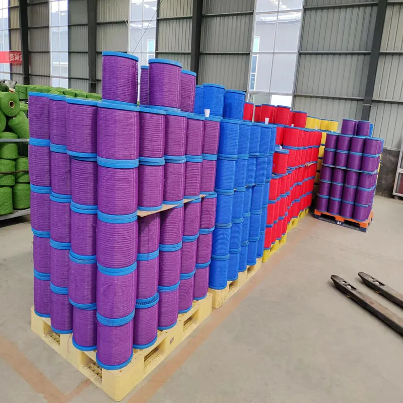 eco-friendly soft PE  PP Monofilament yarns artificial grass polyethylene  polypropylene threads grass fibers 7000dtex 9000dtex