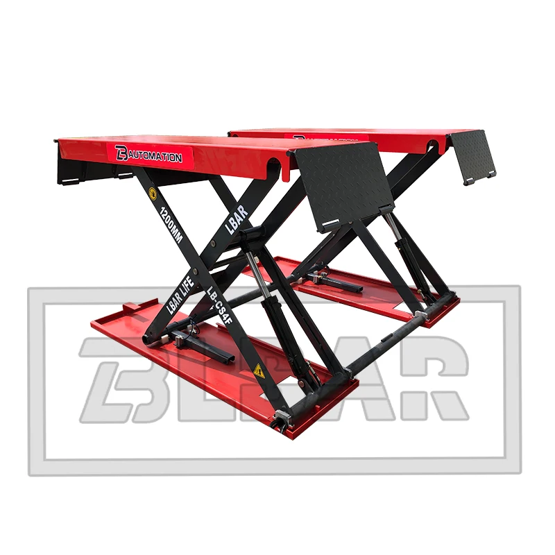 hydraulic auto lifts car lifting machine  scissor lift MID-RISE SCISSOR vehicle equipment 3tons