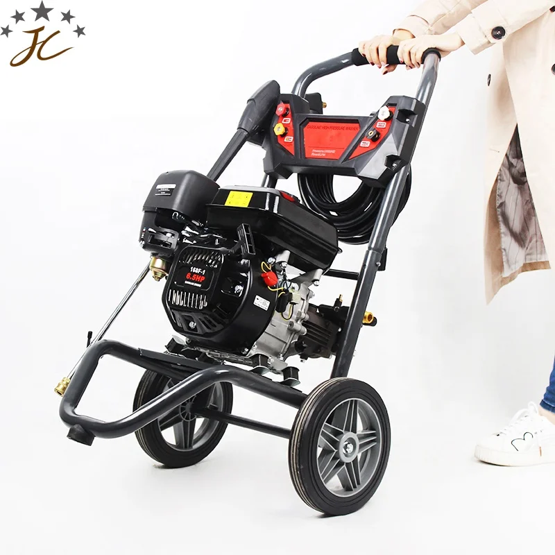 China JC 170bar portable high pressure washer 2500 psi gasoline mini petrol cleaning car washer
