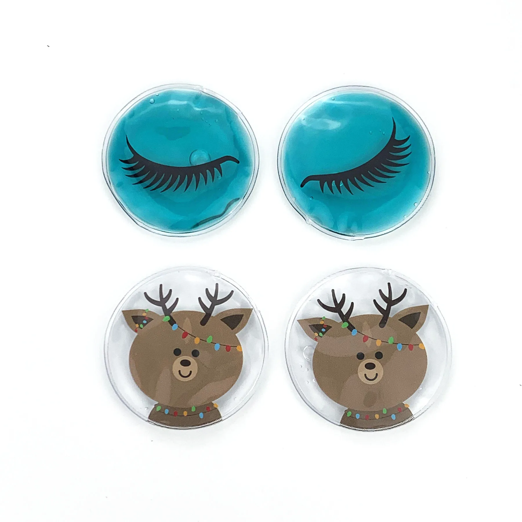 
NH011 Promotional high quality ice pack cooling/hot eye gel mask imprint with custom logo 