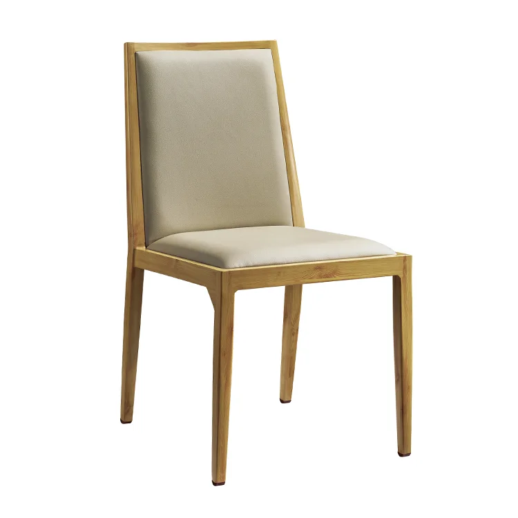 Customized Modern Chair For Restaurant Aluminum Cafe Chairs Restaurant