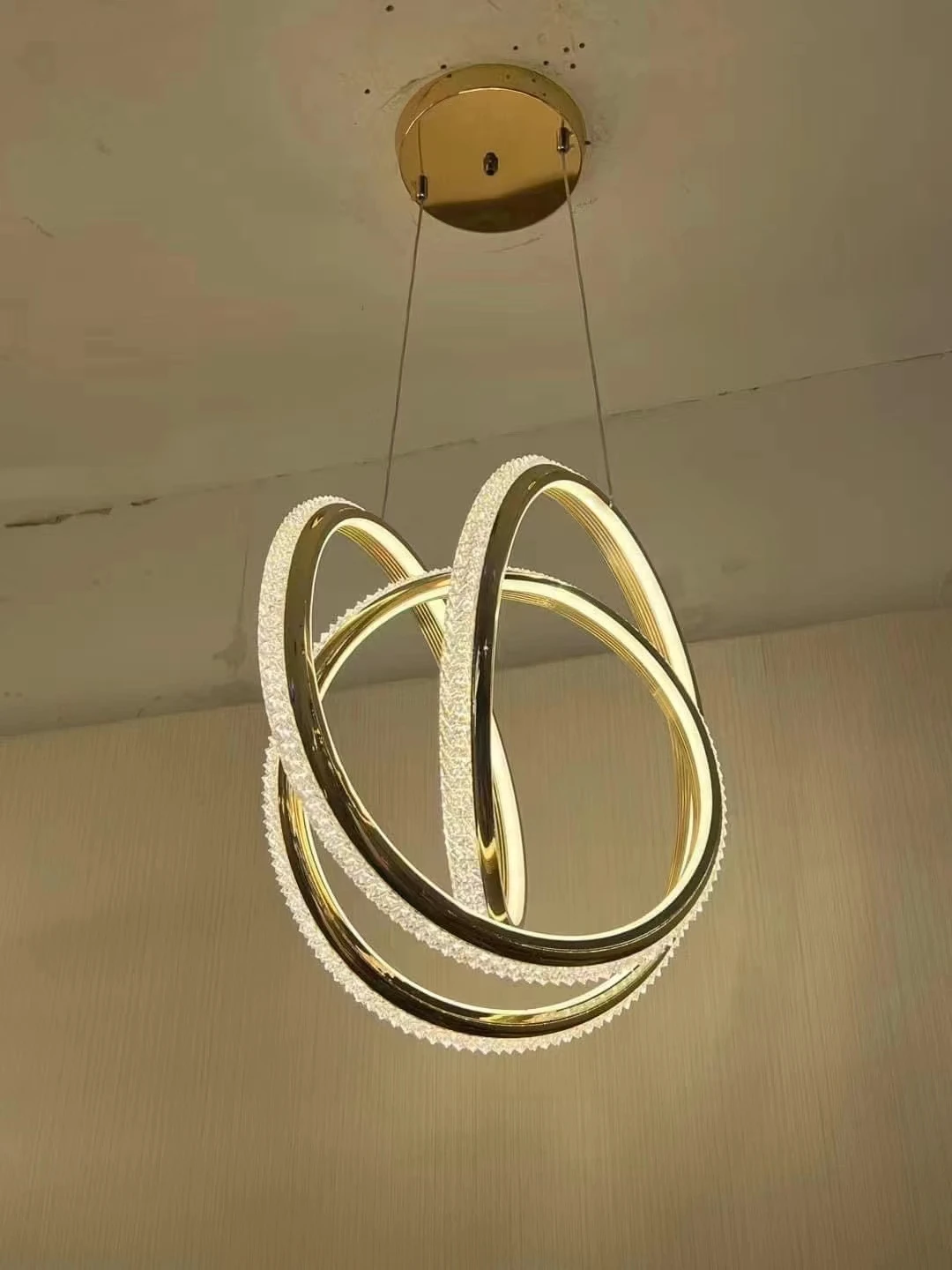 Modern led ceiling lights for living room led ring lamps led suface install ceiling lighting creative flower pattern
