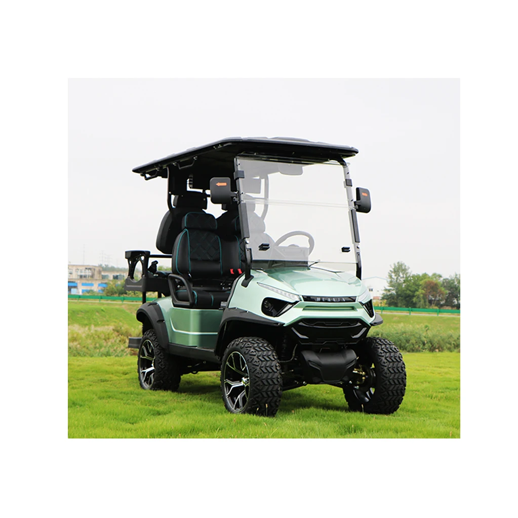 Factory Price Gas Golf Cart 4 Seater Gasoline Hunting Electric Golf Cartgolf Cart Fridge