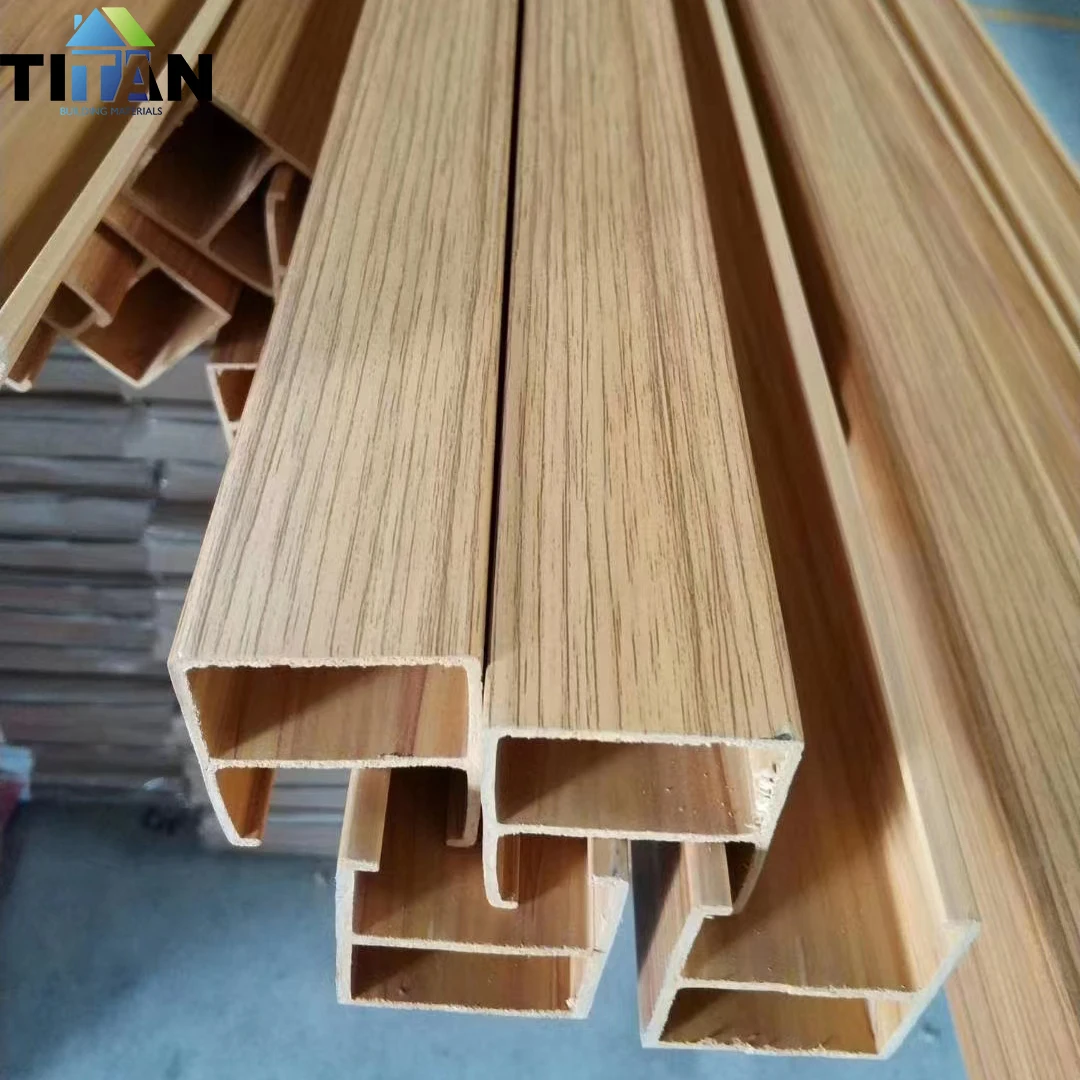 Faux Beams Ceiling Board Wood Look Baffle Ceiling Wpc Batten 25X100