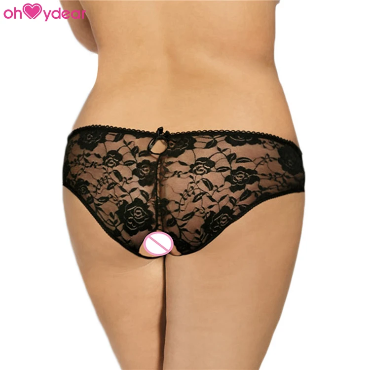 
Plus size In stock black mature fashion latest panty design woman 