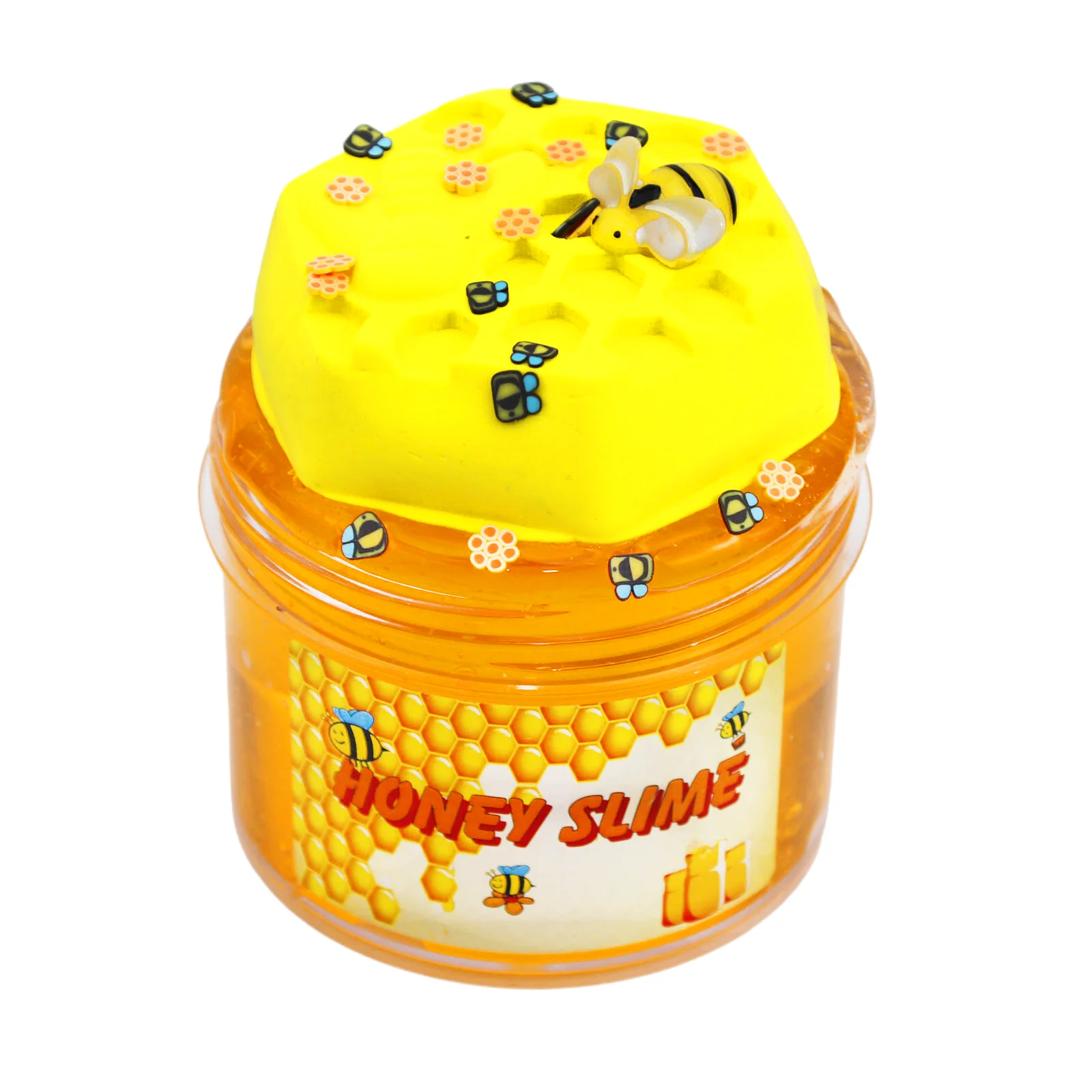 TS 200ml DIY Kids Making Kit Educational Toy Butter Crystal Mud Play dough Non-toxic Bee Honey Slime Kit