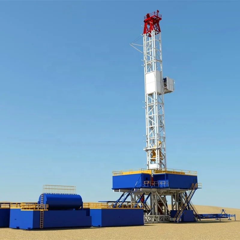 
AC variable-frequency motor driven on shore skid-mounted drilling rig 