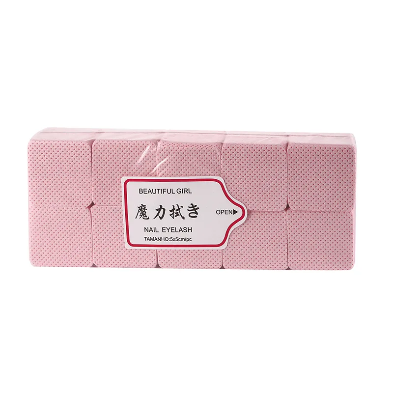 Custom New Private Label Disposable Nail Lint-Free Wipes Nail Cleanser Wipes Cotton Nail Wipes 540Pcs