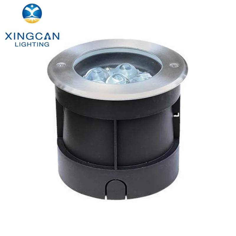 Underground Lights Outdoor Spotlight Garden Yard  IP67 Waterproof 1W 3W LED Stairs Deck Lighting LED Recessed Floor Lamp