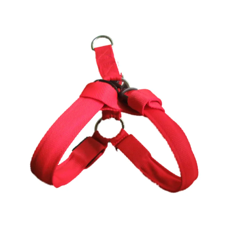 LED Light Up Dog Harness No-Pull Pet Harness Adjustable Outdoor Pet Luminous Vest for Dogs Easy Control for Small Medium Large