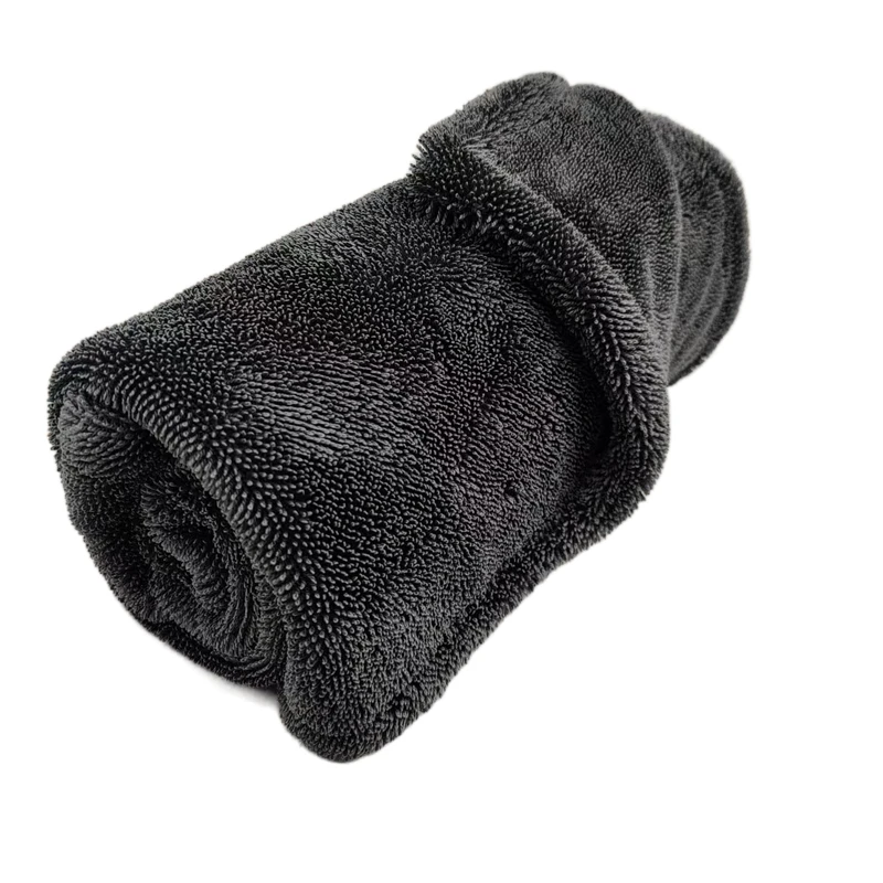 Large Microfiber Towels Car Wash Cleaning Absorbent 1200GSM 90x60 Turkey Twist Loop Drying Clean Used Clothes Towel for Auto