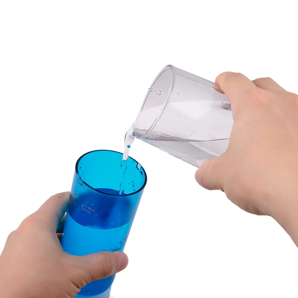 Cordless Aquapik Oral irrigator Water Flosser with Collapsible Design for Travel 4 Modes Include Sinus Rinse