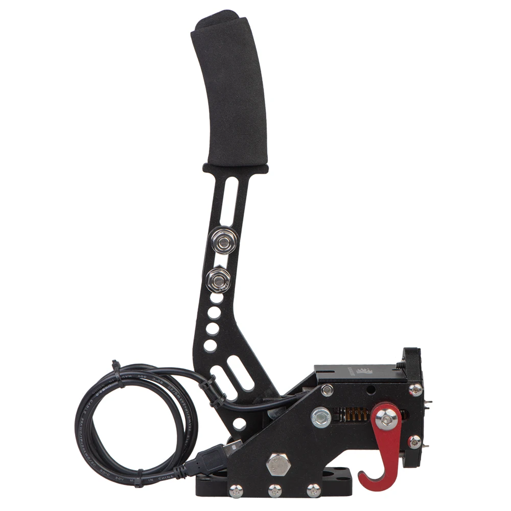 Aluminum USB Handbrake for SIM Racing Games Logitech g25/g27/g29 T500 FANATEC DIRT RALLY with Fixed Plate and Clamp