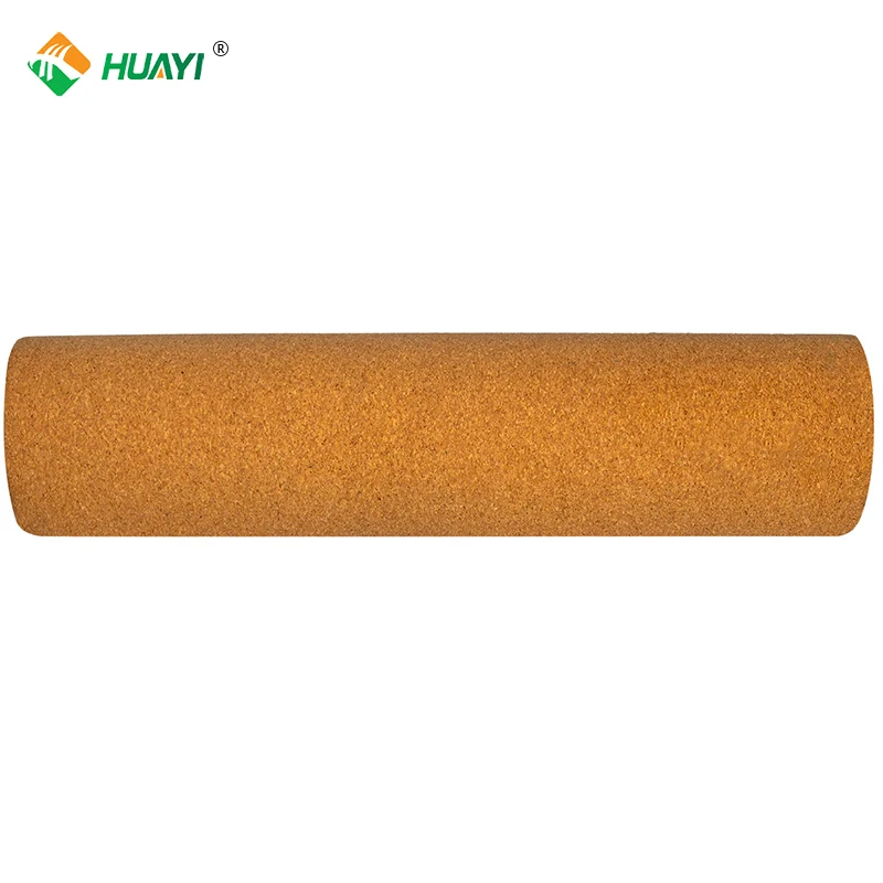 China Manufacturer wholesale  Custom Logo nature non slip fitness Cork TPE Yoga Mat eco-friendly cork yoga mat