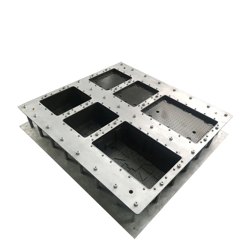 Light weight Eps Foam Mould Concrete Block Mold Eps Fish Box Injection Mold With Hole On Bottom