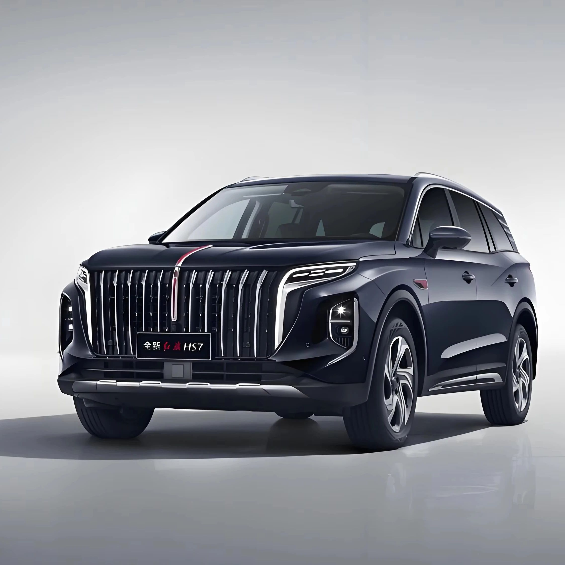 Легкая гибридная система бензиновый автомобиль 2 0 т 252 л.с. L4 48 В автоматический внедорожник 2WD флагманский выпуск 5-местный 2023 Hongqi HS7