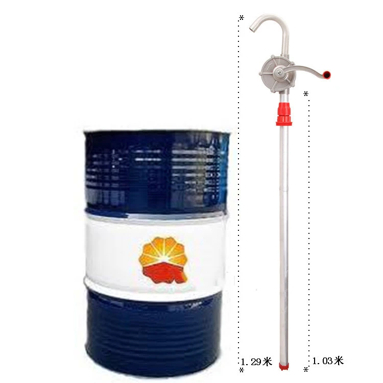 High Quality 32 Type 25 Type Aluminum Portable Hand Operated Manual Suction Rotary Hand Oil Pump