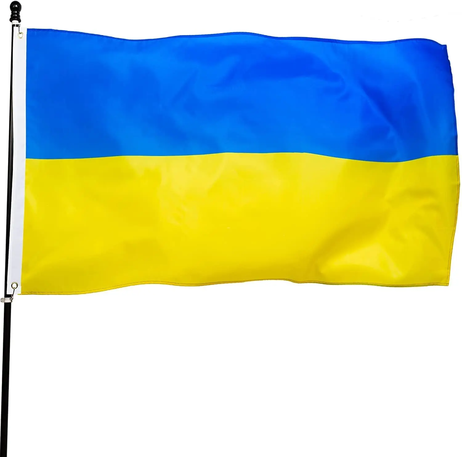 12*18inch Double Sided Small polyester Ukraine Trident Garden Flags Double-Sided garden flag