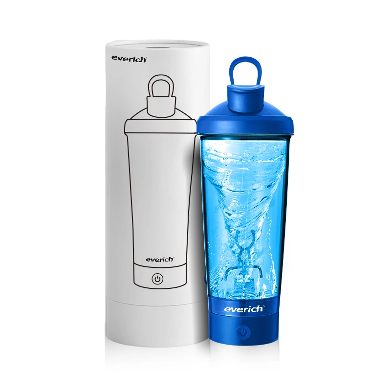 Pro electric shaker Bottle 20oz protein powder mixer shaker cups electric portable shake bottle rechargeable mixer cup