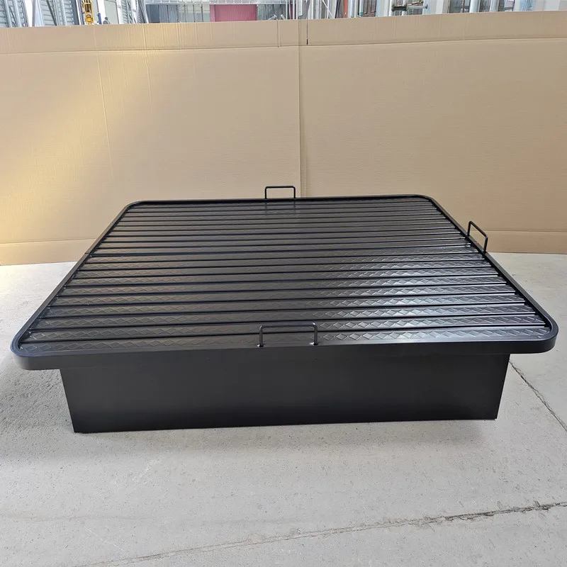 Easy Assembled Space Saving Smart Furniture hotel bed black platform metal bed frame