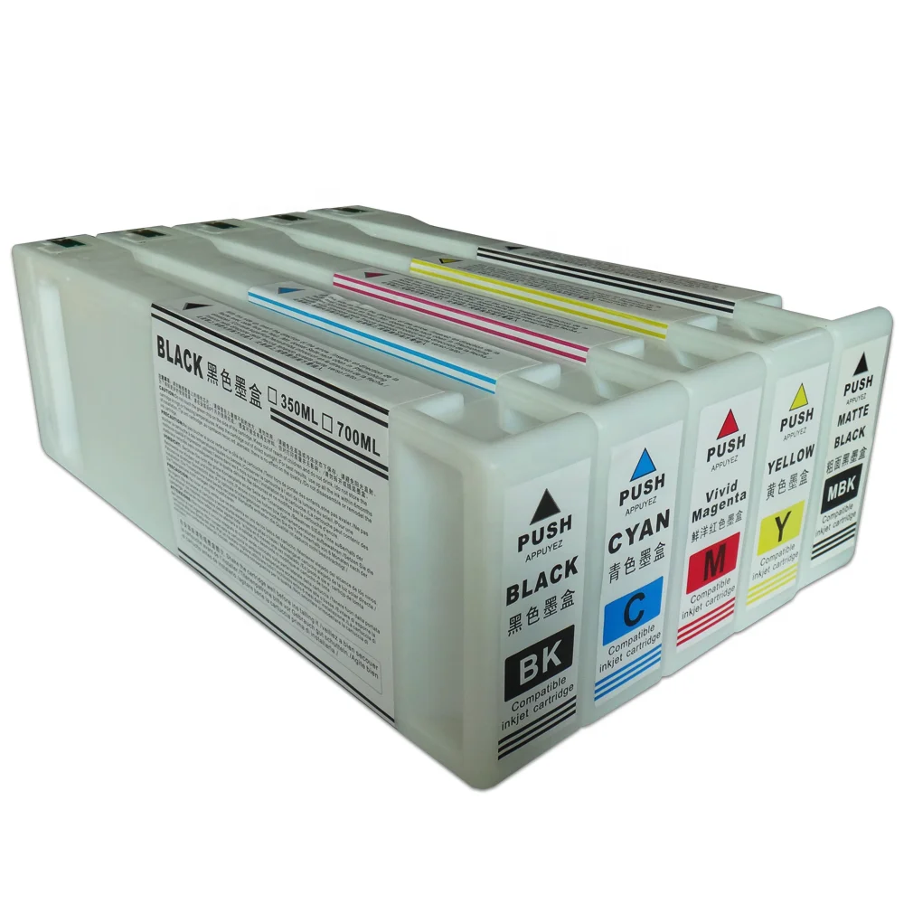 Wide Format T8041-T8049 Full Pigment Ink Cartridge Compatible for Epson Surecolor P6000 P7000 P8000 P9000 Printer