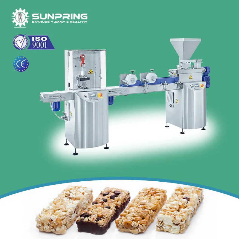 SunPring peanut candy making machine automatic small energy protein bar making machine peanut candy making machine