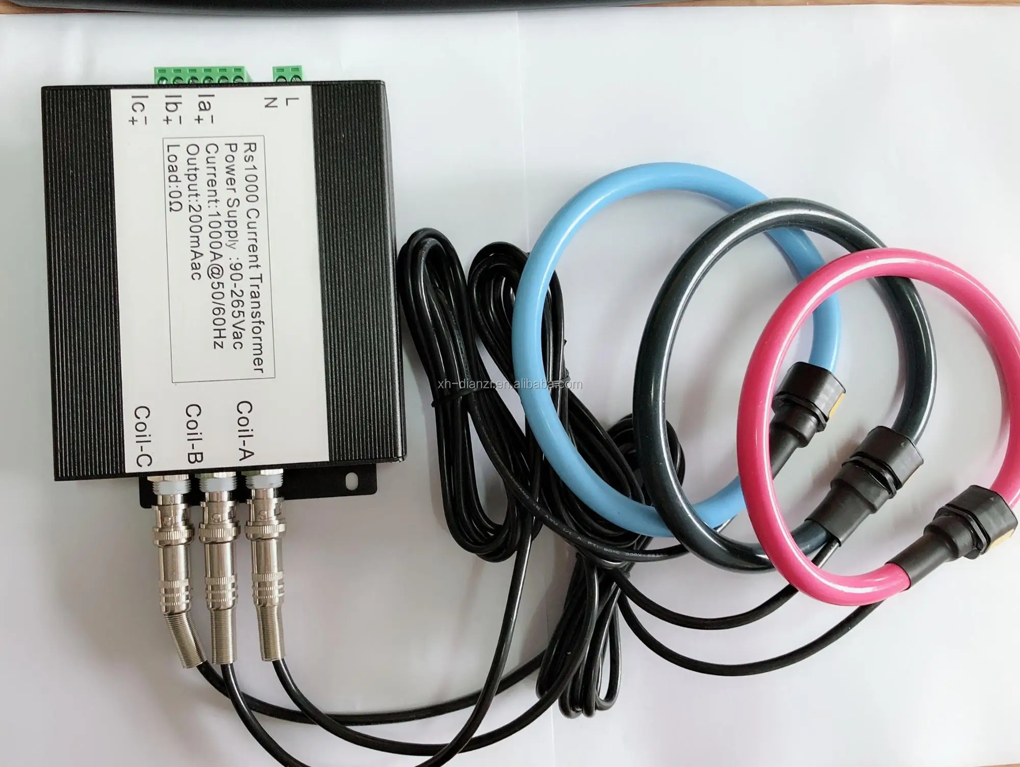 Трехфазный Интеллектуальный RS485 Солнечный Rogowski катушечный счетчик энергии, гибкий трансформатор тока