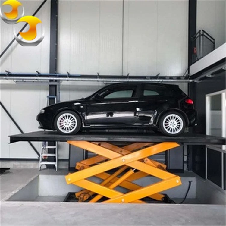 CE approve garage equipment auto hydraulic stationary scissor car lift on sale