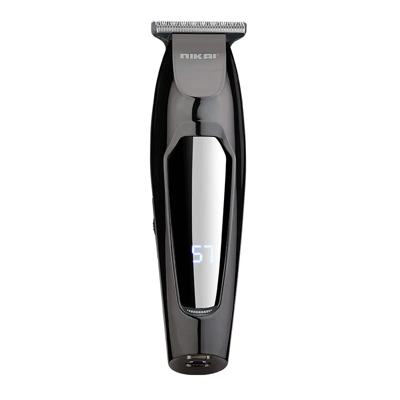 NK1879 Professional Cordless Hair Trimmer Kit for Men Rechargeable USB-Powered Beard Shaver Stainless Steel for Outdoor Use