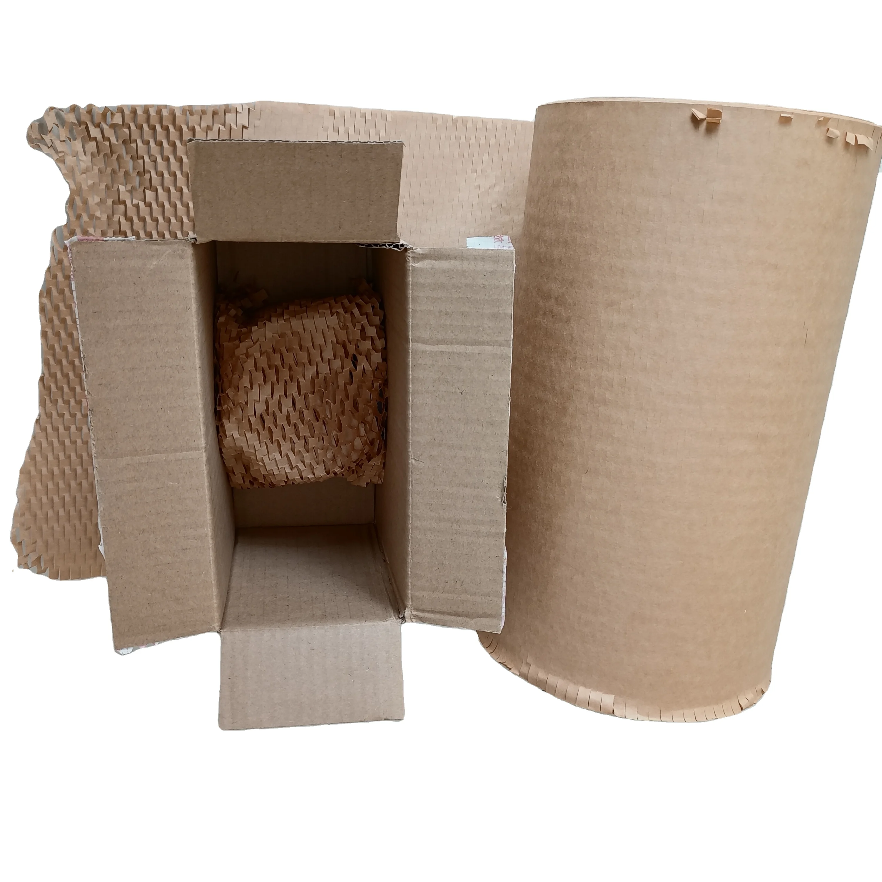 
Cushioning and Protecting Honeycomb Paper Recycled Paper Kraft Paper Honeycomb Kraft Packaging 