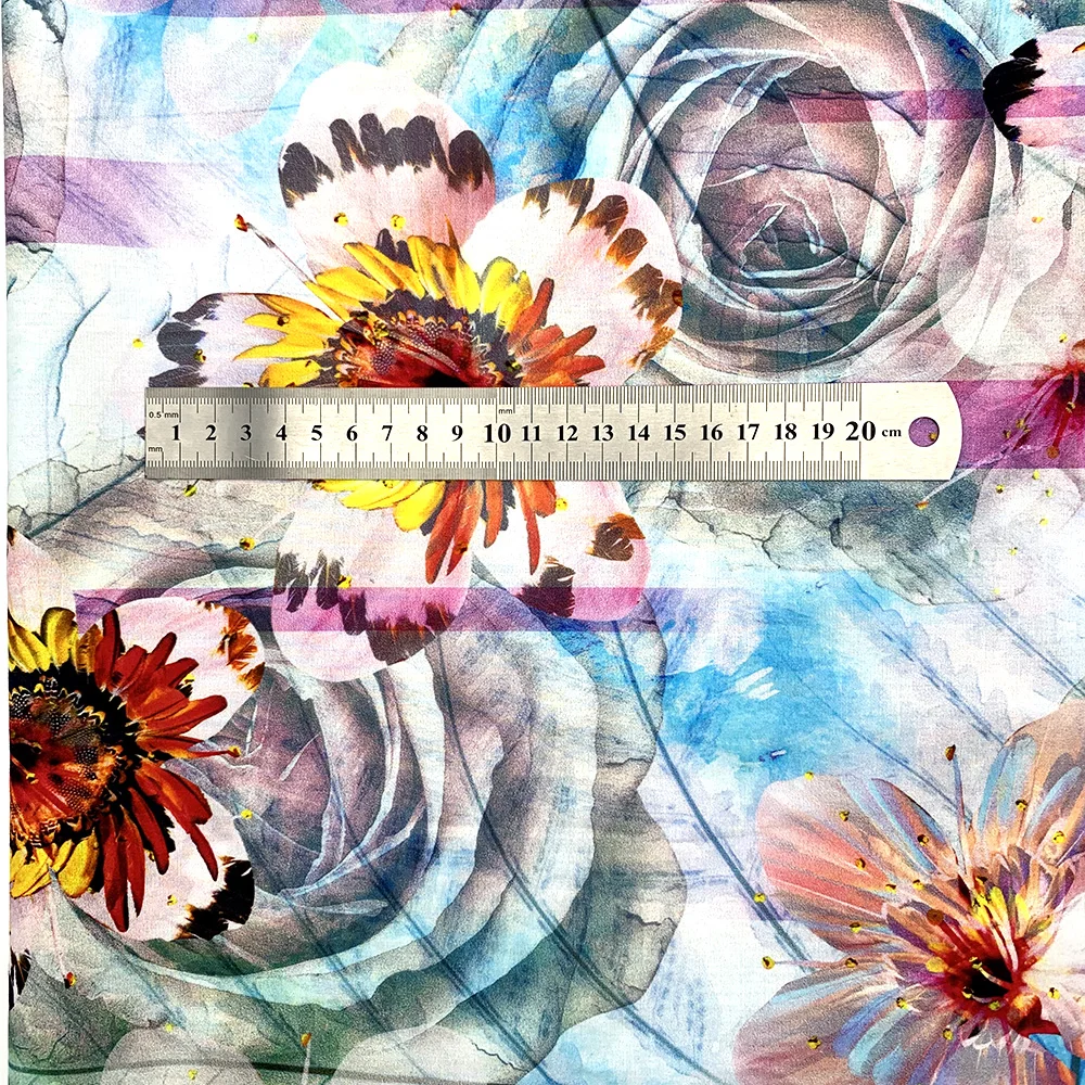 
Customized design 40*40 110*70 100% Cotton Poplin Plain digital printed Fabric for women dress 