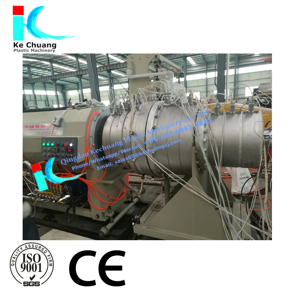 110mm  250mm  315mm PLASTIC HDPE/PP PIPE MAKING MACHINE FOR WATER SUPPLY