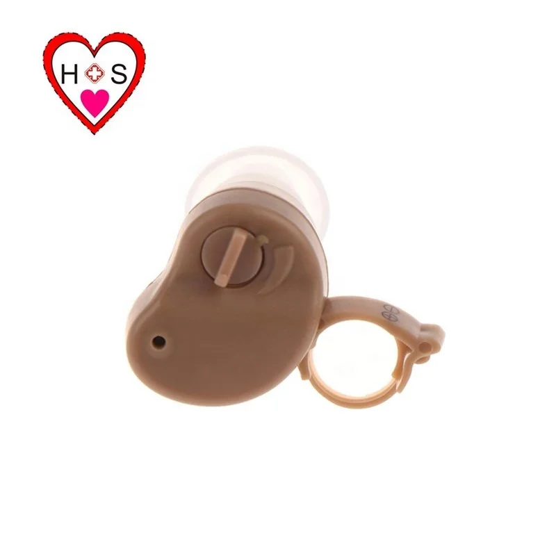 cheap price portable high sound gain digital ITE analog hearing aids for deafness mini invisible internal ear hearing amplifier