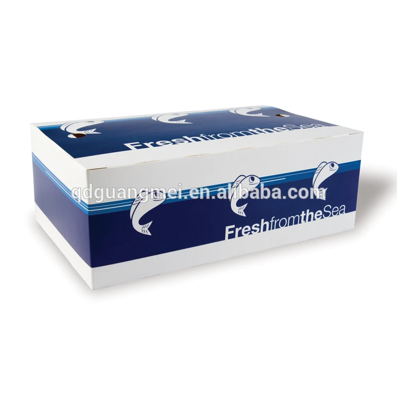 PP Hollow Sheet Frozen Fish Packing Boxes for Fish Seafood